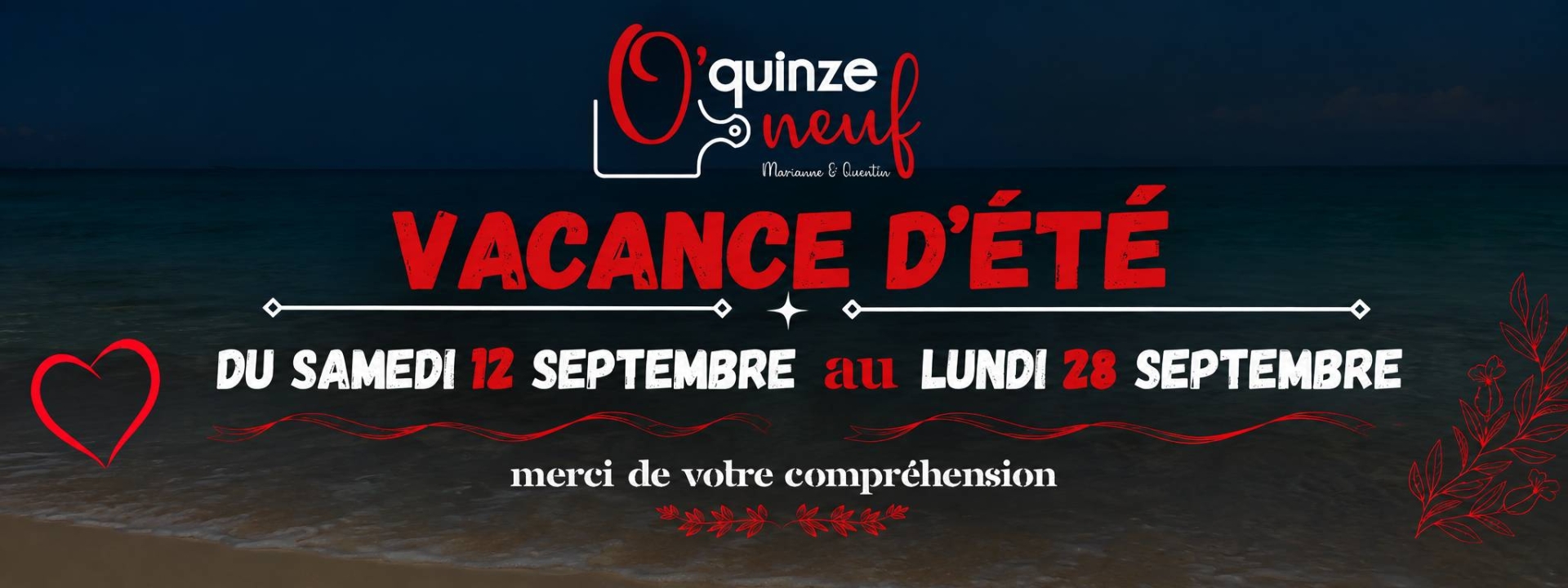 O'Quinze Neuf - Restaurant Feurs - Restaurant Poncins